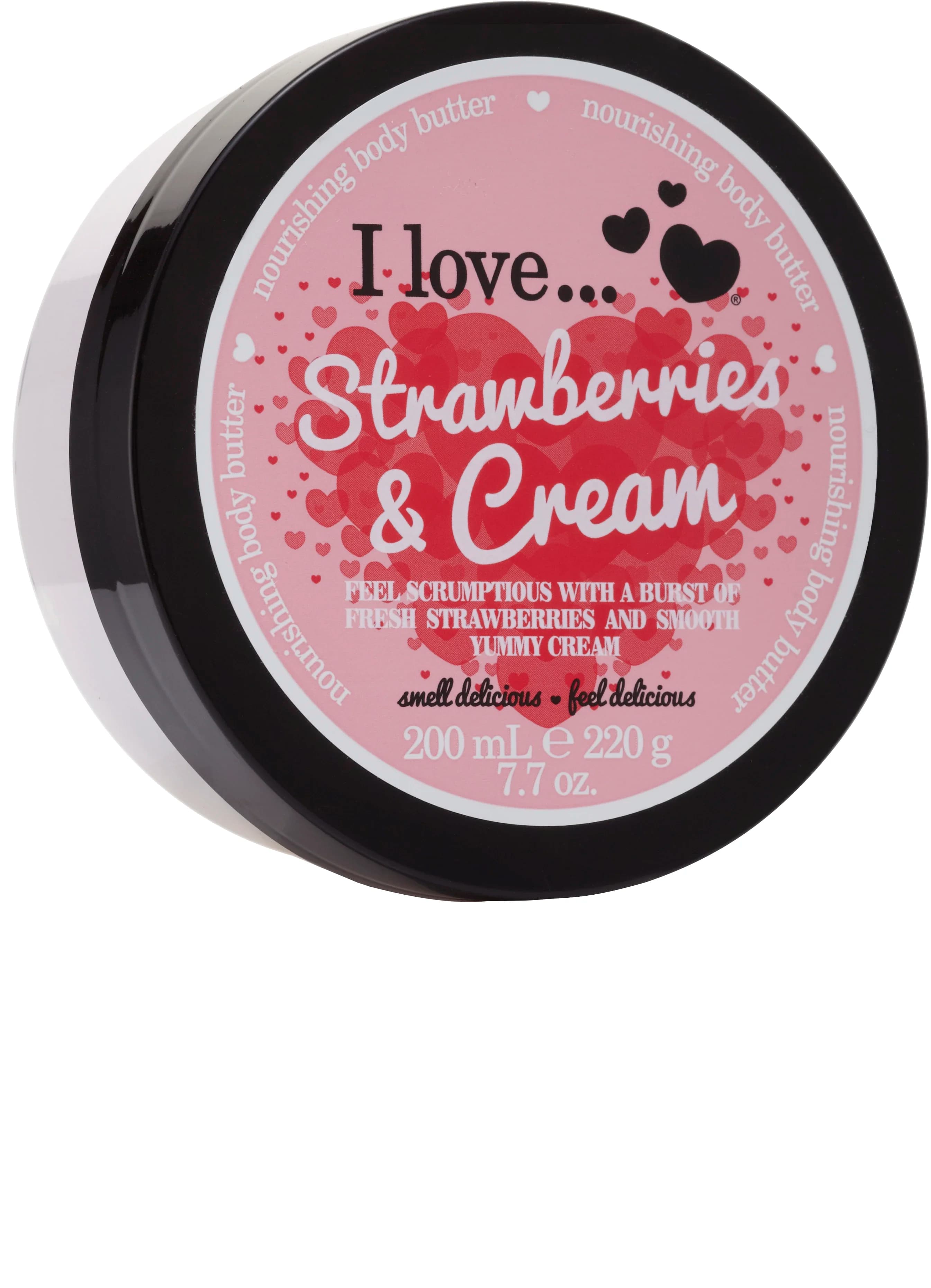 I Love… Strawberries & Cream Body Butter 200 ml från I Love - köp hos Apotek Hjärtat