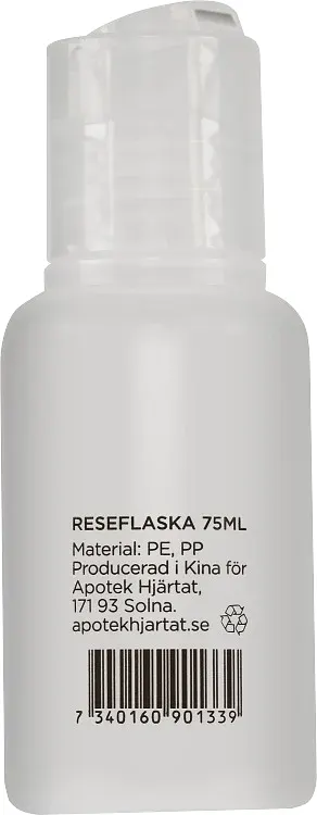 Hjärtats plastflaska reseförpackning 75 ml från Hjärtats – köp hos Apotek Hjärtat