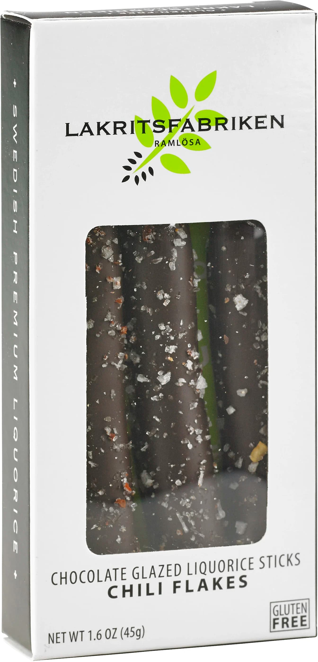 Lakritsfabriken Liquorice Sticks Dark Chocolate & Chili 45 g från Lakritsfabriken – köp hos Apotek Hjärtat