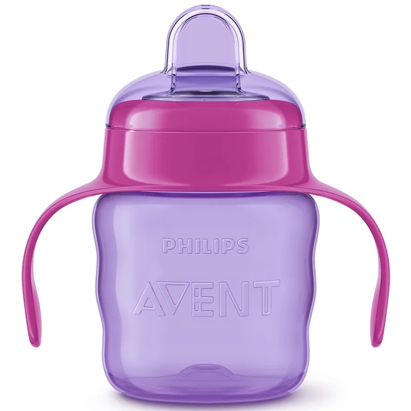 Philips Avent Easy Sip Pipmugg 6 mån+ Lila/Rosa 200 ml från Philips Avent – köp hos Apotek Hjärtat