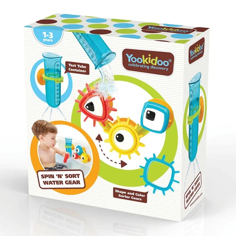 Yookidoo Spin 'N' Sort Water Gear från Yookidoo – köp hos Apotek Hjärtat