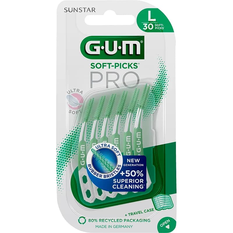GUM Soft-Picks PRO Large 30 st från GUM – köp hos Apotek Hjärtat