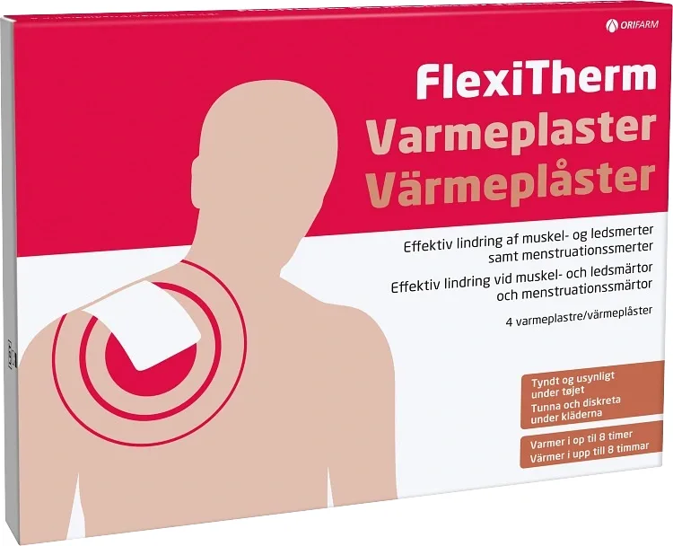 FlexiTherm Värmeplåster 4 st från Flexi Therm – köp hos Apotek Hjärtat