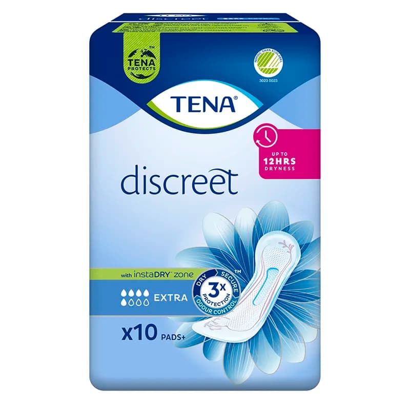 TENA Discreet Extra 10 st från Tena – köp hos Apotek Hjärtat