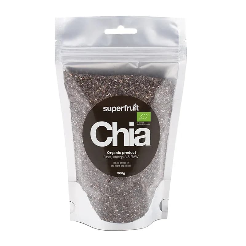 Superfruit Chia Seeds EKO 300 g från Superfruit – köp hos Apotek Hjärtat