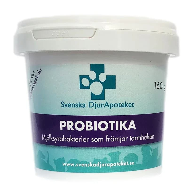 Svenska DjurApoteket Probiotika 160 g från Svenska DjurApoteket – köp hos Apotek Hjärtat