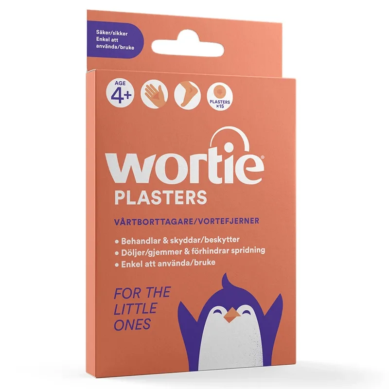 Wortie Plasters Vårtplåster 15 st från Wortie – köp hos Apotek Hjärtat