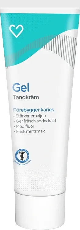 Hjärtats Tandkräm Gel 75 ml från Hjärtats – köp hos Apotek Hjärtat