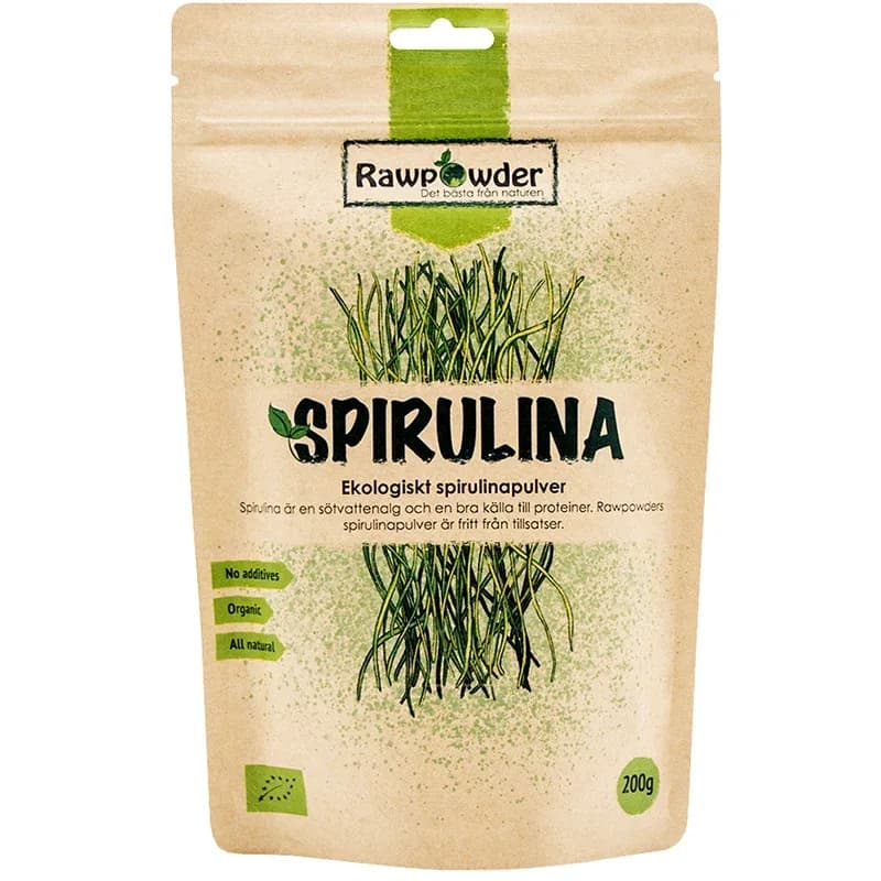 Rawpowder Spirulinapulver 200 g från Rawpowder – köp hos Apotek Hjärtat