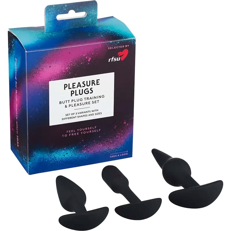 RFSU Pleasure Plugs Butt Plug Training & Pleasure Set från RFSU – köp hos Apotek Hjärtat