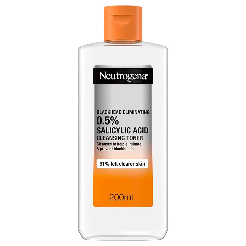 Neutrogena Blackhead Eliminating 0.5 % Salicylic Acid Cleansing Toner 200 ml från Neutrogena – köp hos Apotek Hjärtat