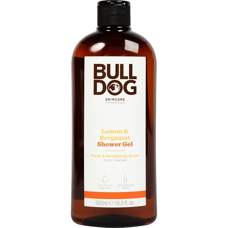 Bulldog Lemon & Bergamot Shower Gel 500ml från Bulldog – köp hos Apotek Hjärtat