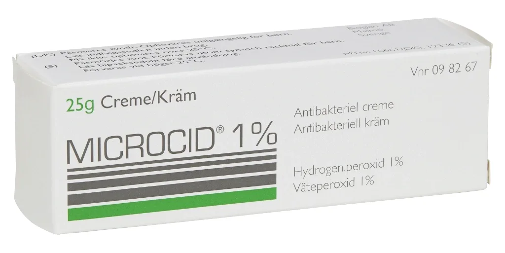 Microcid kräm 1% 25 g från Microcid – köp hos Apotek Hjärtat