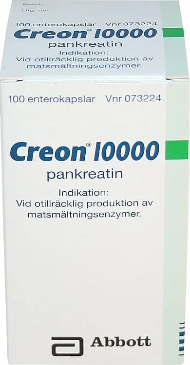 Creon 10000 Enterokapsel från Creon – köp hos Apotek Hjärtat