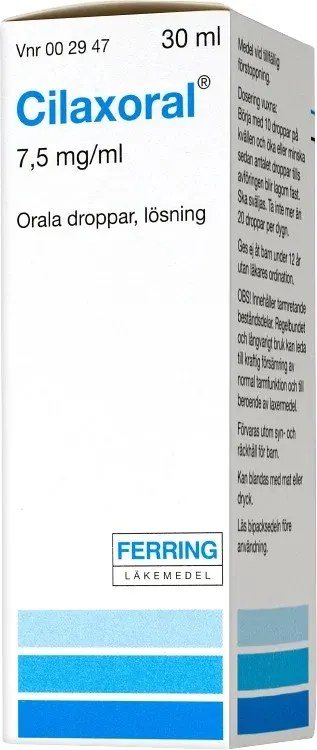Cilaxoral orala droppar 7,5 mg/ml 30 ml från Cilaxoral – köp hos Apotek Hjärtat