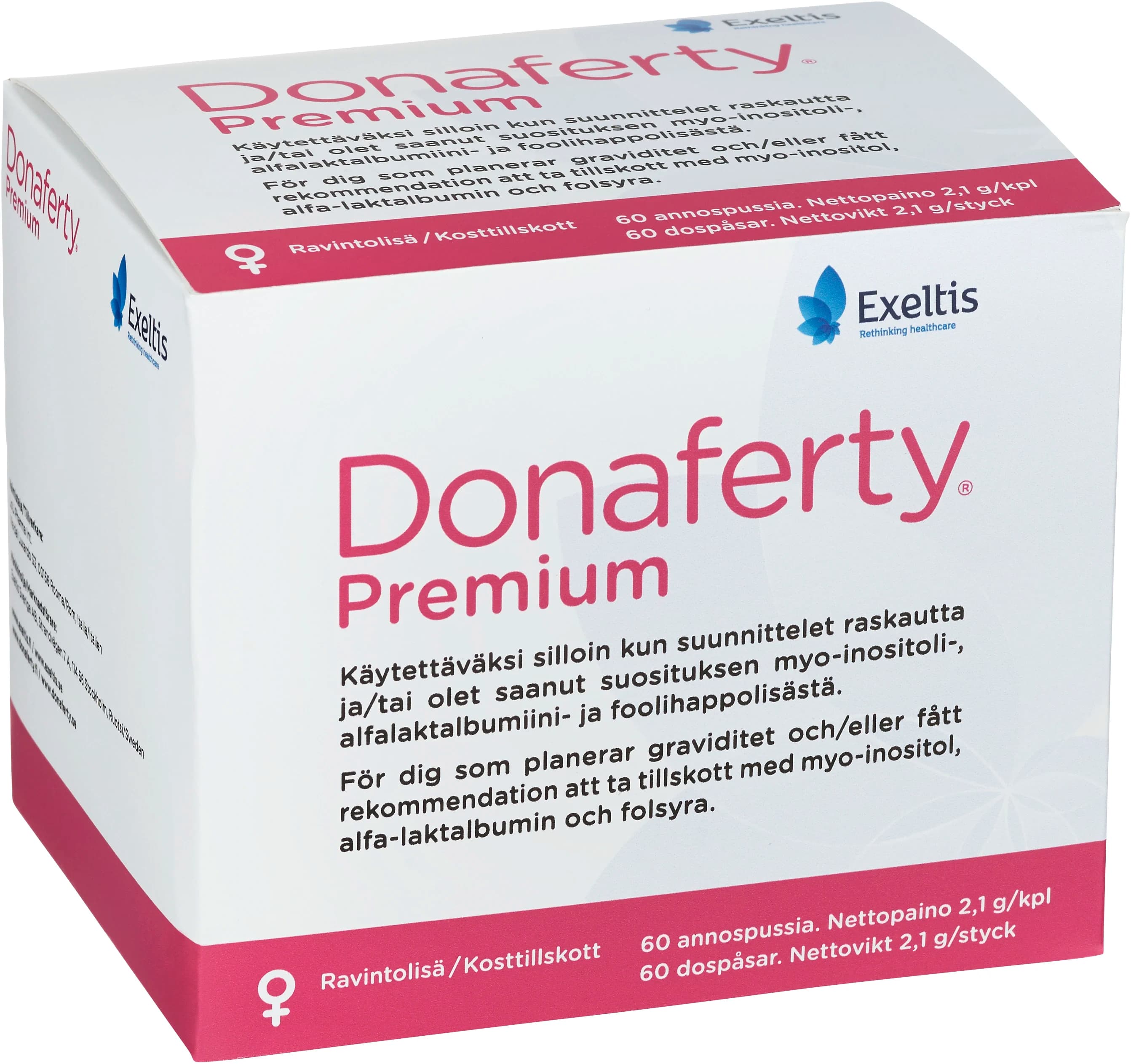 Donaferty Premium 60 dospåsar från Donaferty – köp hos Apotek Hjärtat