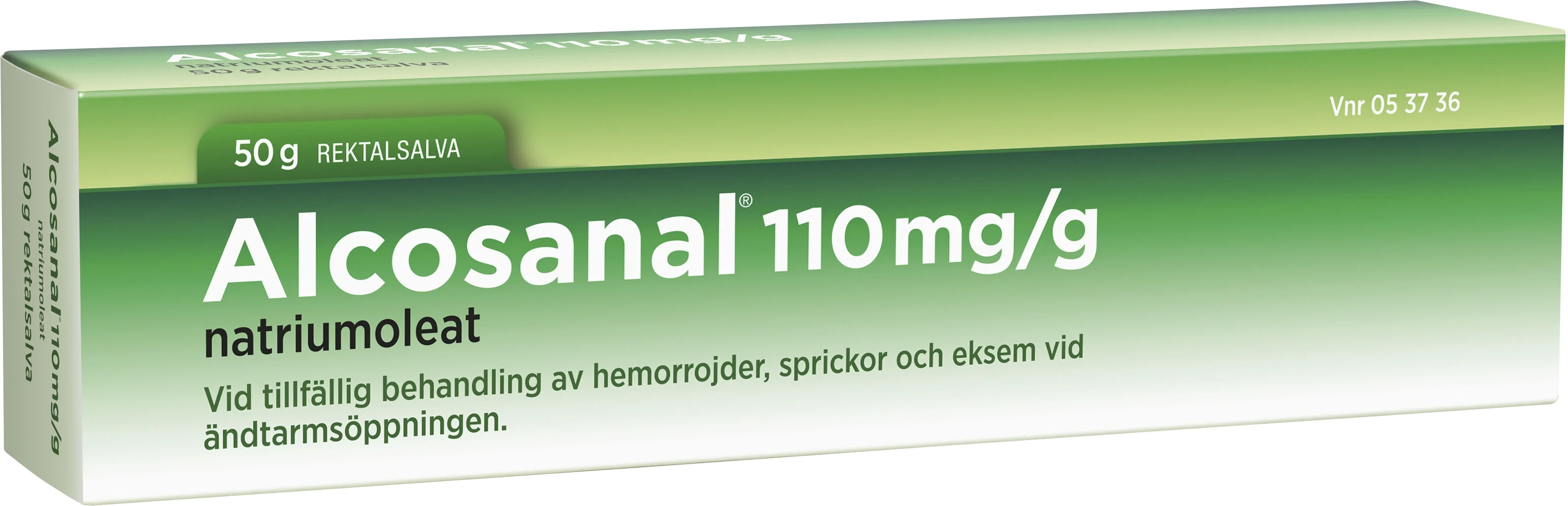 Alcosanal Rektalsalva 110 mg/g 50 g från Alcosanal – köp hos Apotek Hjärtat