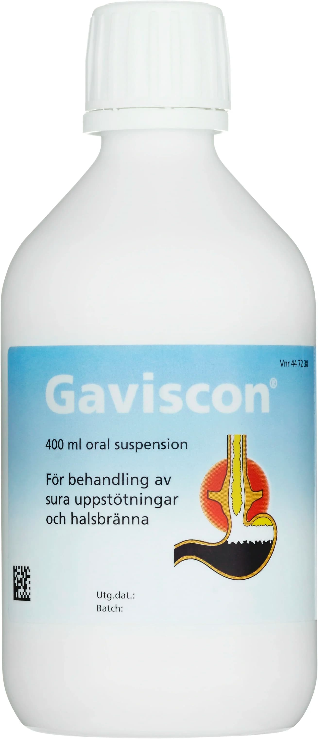 Gaviscon® Oral suspension Plastflaska, 400ml från Gaviscon – köp hos Apotek Hjärtat
