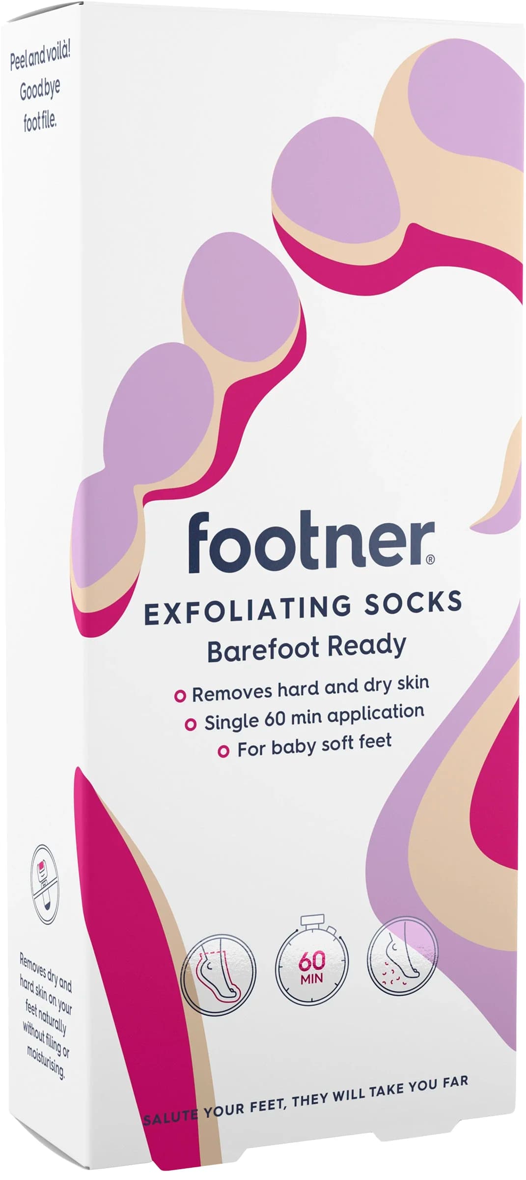 Footner Exfoliating Socks 1 par från Footner – köp hos Apotek Hjärtat