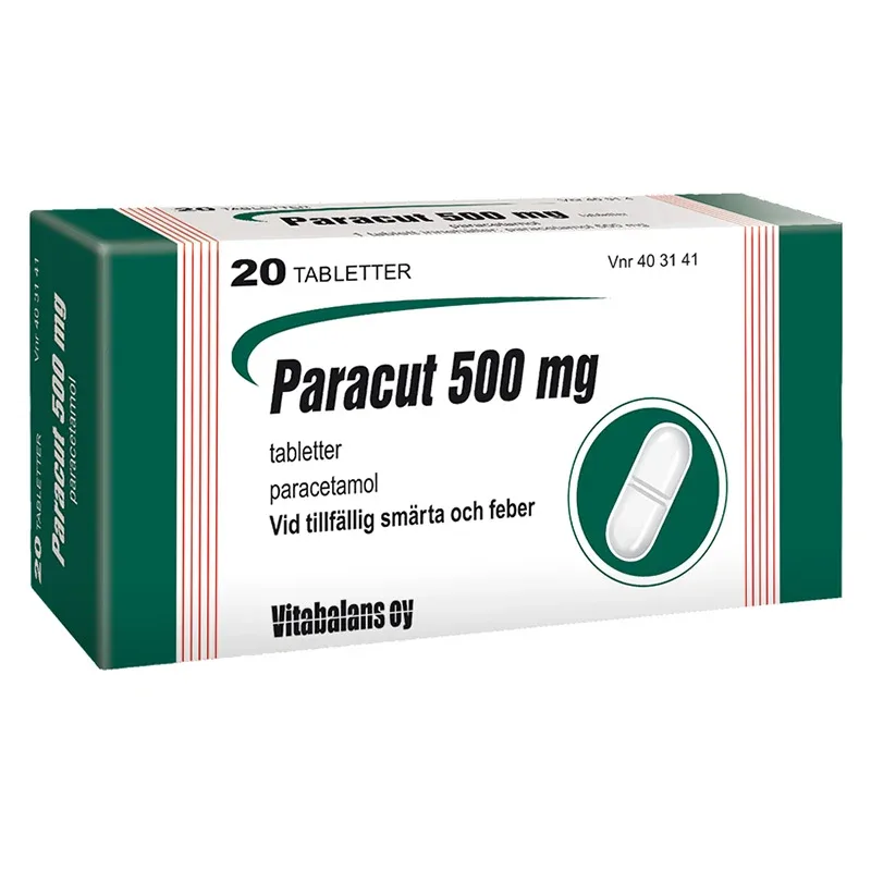 Paracut Tablett 500mg Blister, 20tabletter från Paracut – köp hos Apotek Hjärtat