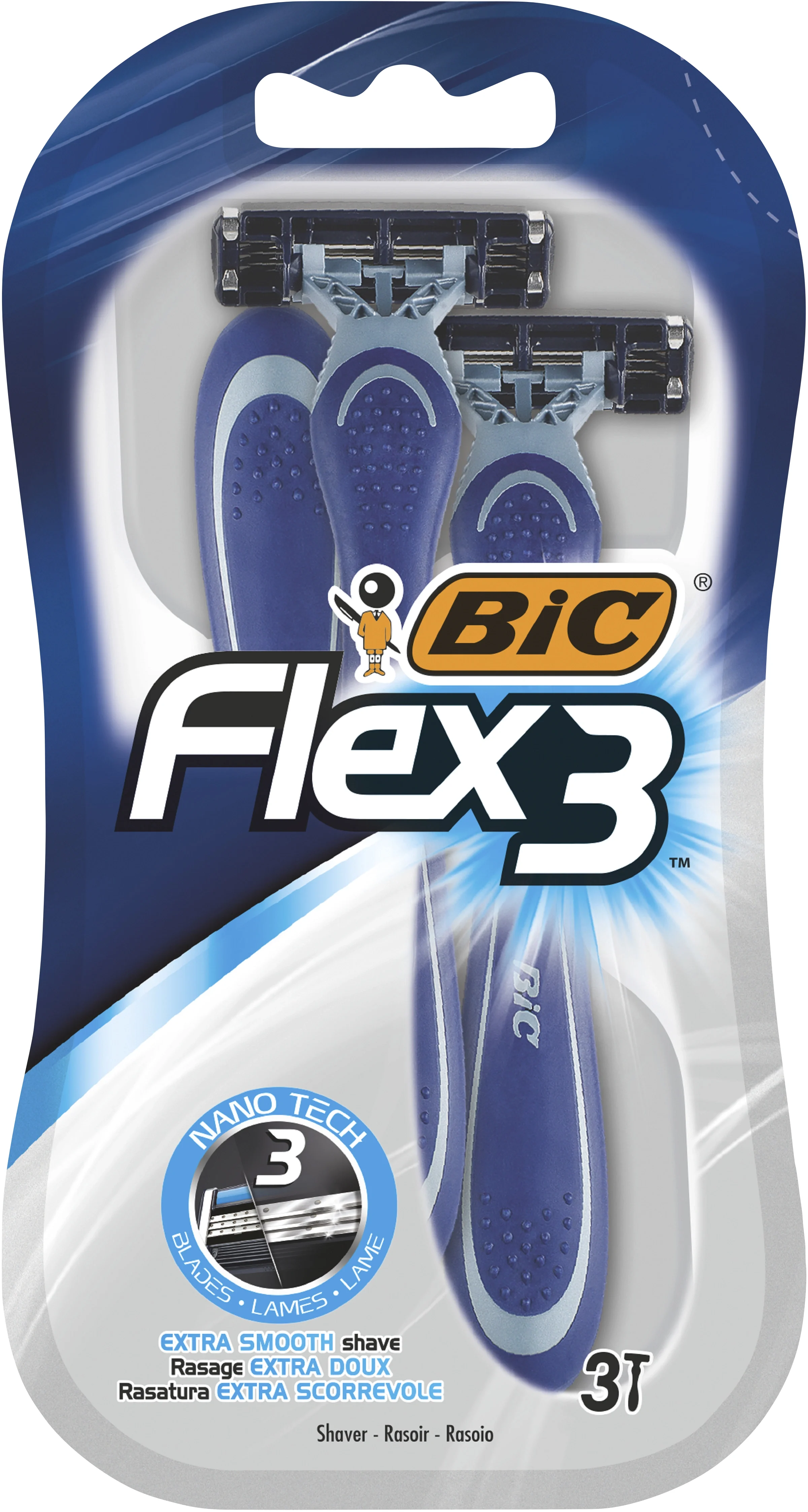 BIC Flex3 Rakhyvlar för Män 3-pack från Bic – köp hos Apotek Hjärtat