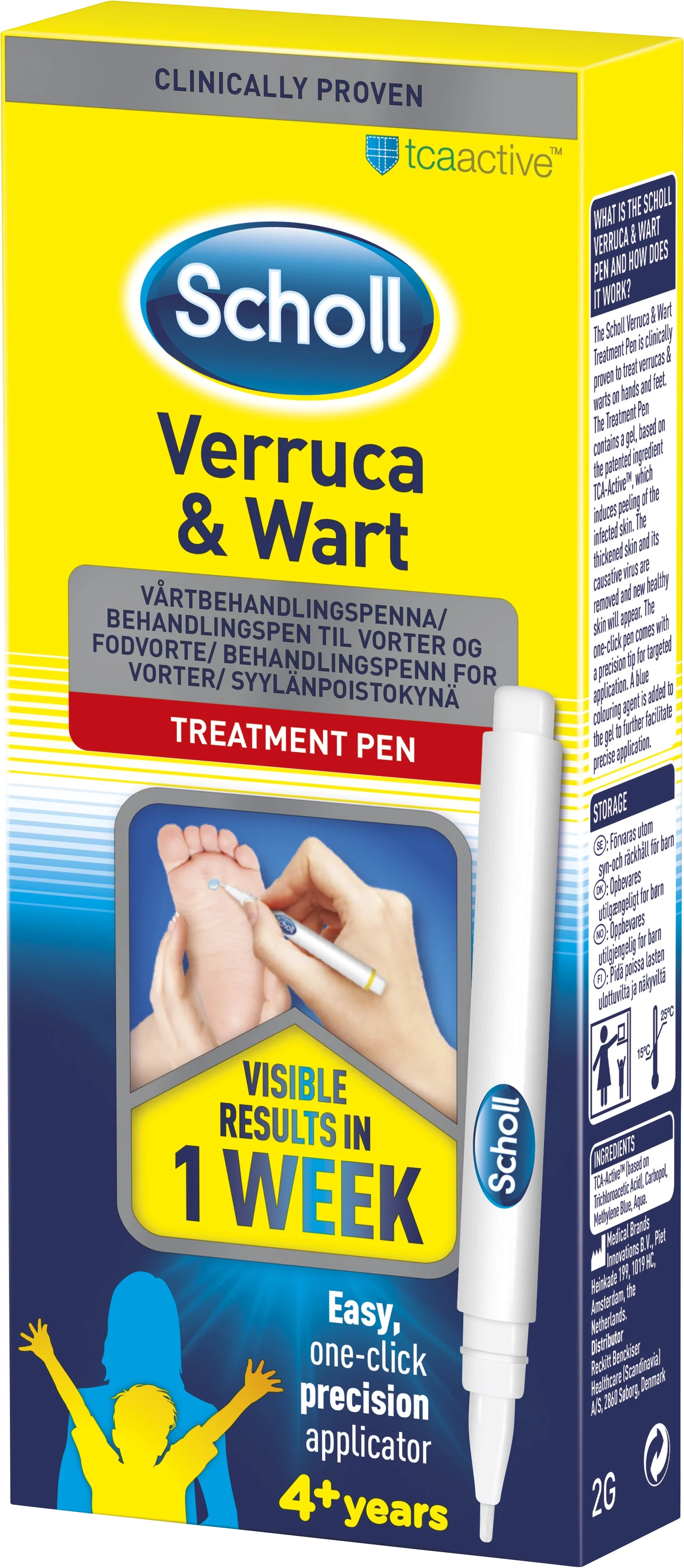 Scholl Vårtbehandlingspenna 2 ml från Scholl – köp hos Apotek Hjärtat