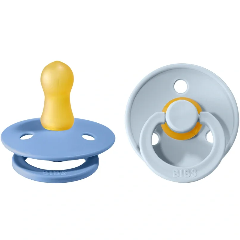 BIBS Napp Sky Blue / Baby Blue 0-6 månader 2-pack från BIBS – köp hos Apotek Hjärtat