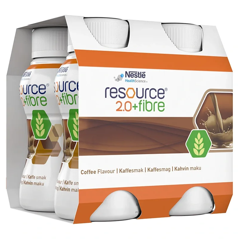 Resource 2.0 + Fibre Kaffe 4x200 ml från Resource – köp hos Apotek Hjärtat