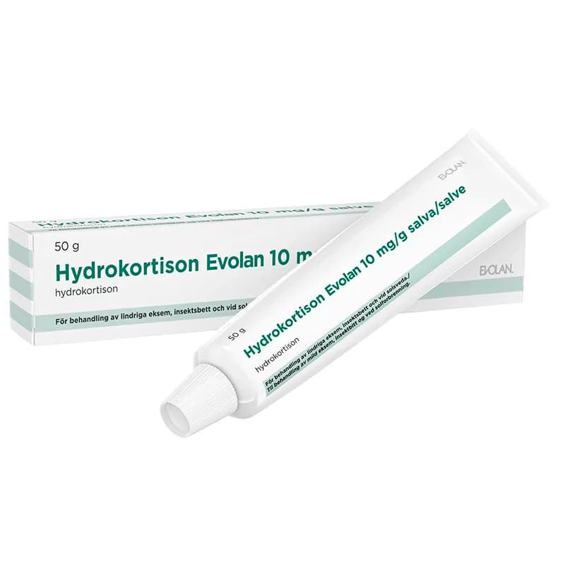 Hydrokortison Evolan 10 mg/g Salva 50 g från Evolan – köp hos Apotek Hjärtat