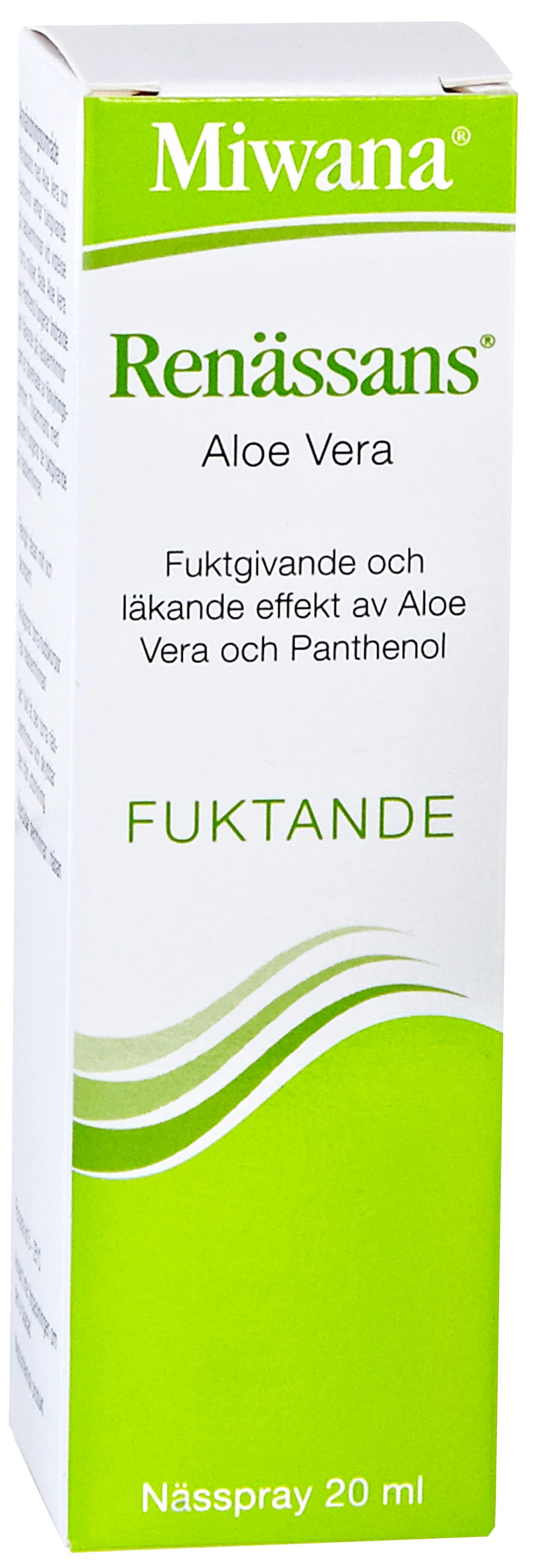 Renässans Aloe Vera nässpray 20 ml från Renässans – köp hos Apotek Hjärtat