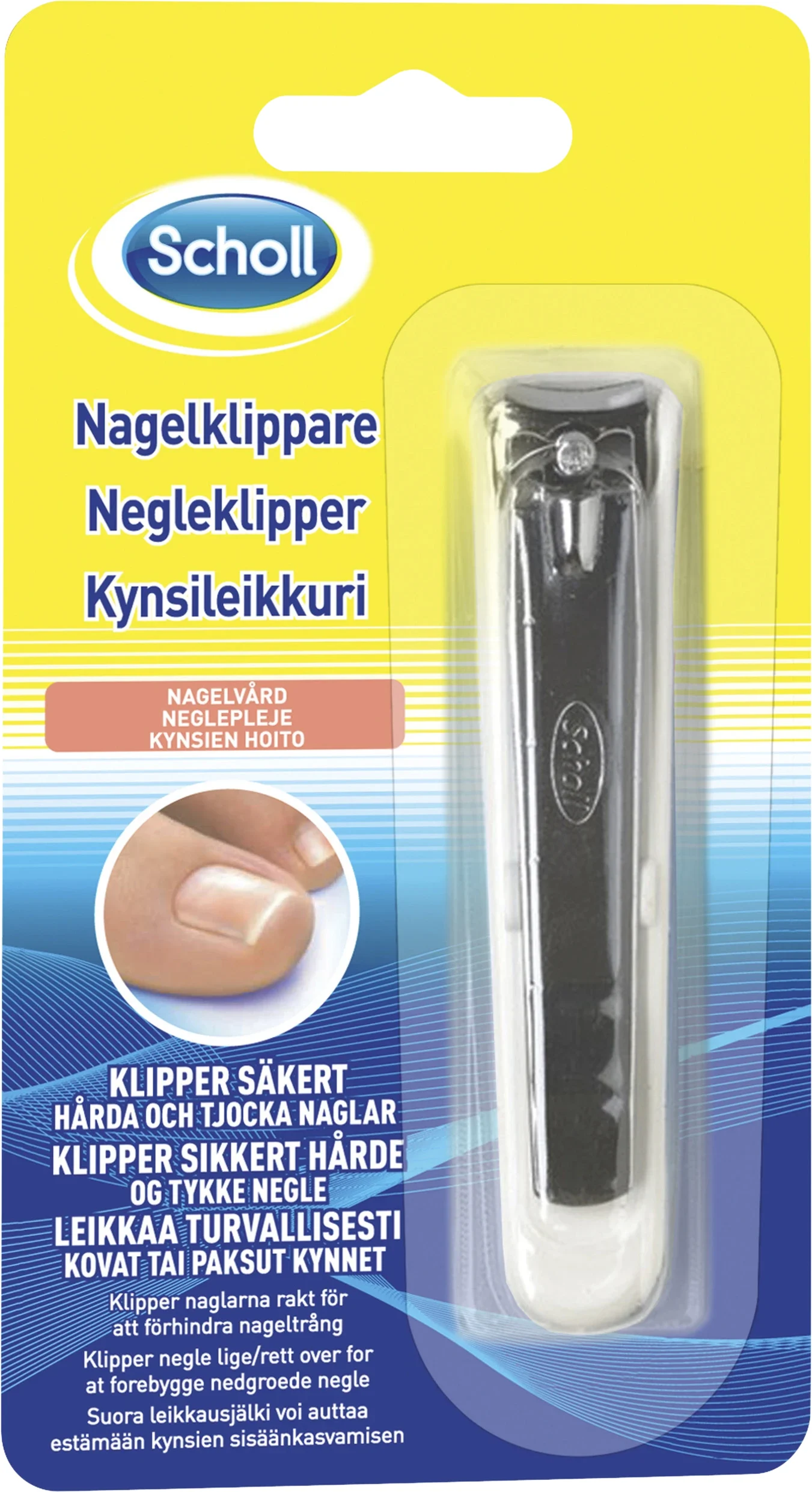 Scholl Nagelklippare 1 st från Scholl – köp hos Apotek Hjärtat