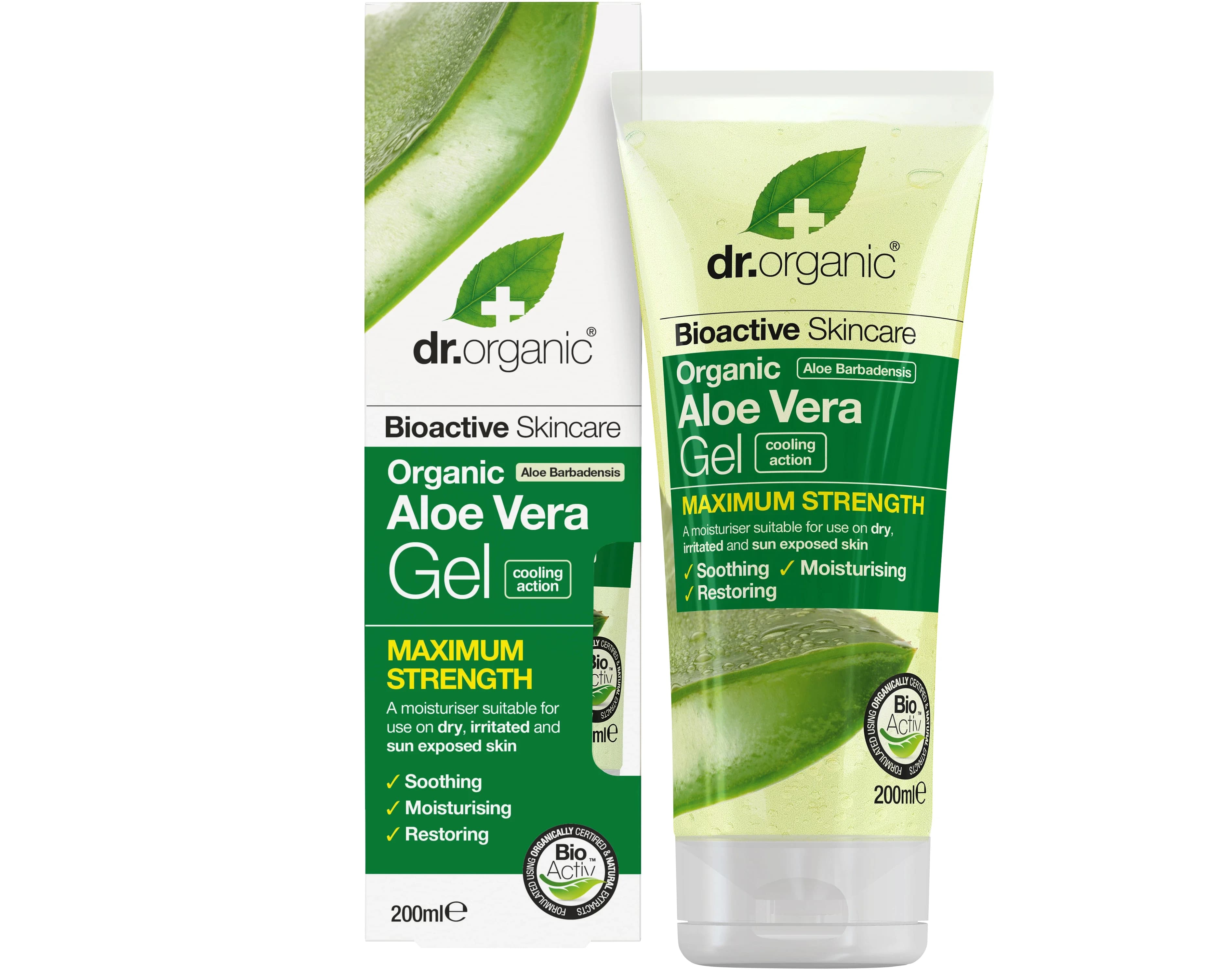 Dr. Organic Aloe Vera Gel 200 ml från Dr.Organic – köp hos Apotek Hjärtat