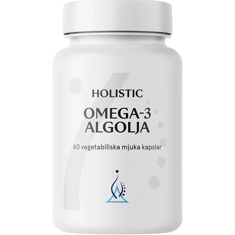 Holistic Omega-3 Vegan Algolja 60 st från Holistic – köp hos Apotek Hjärtat