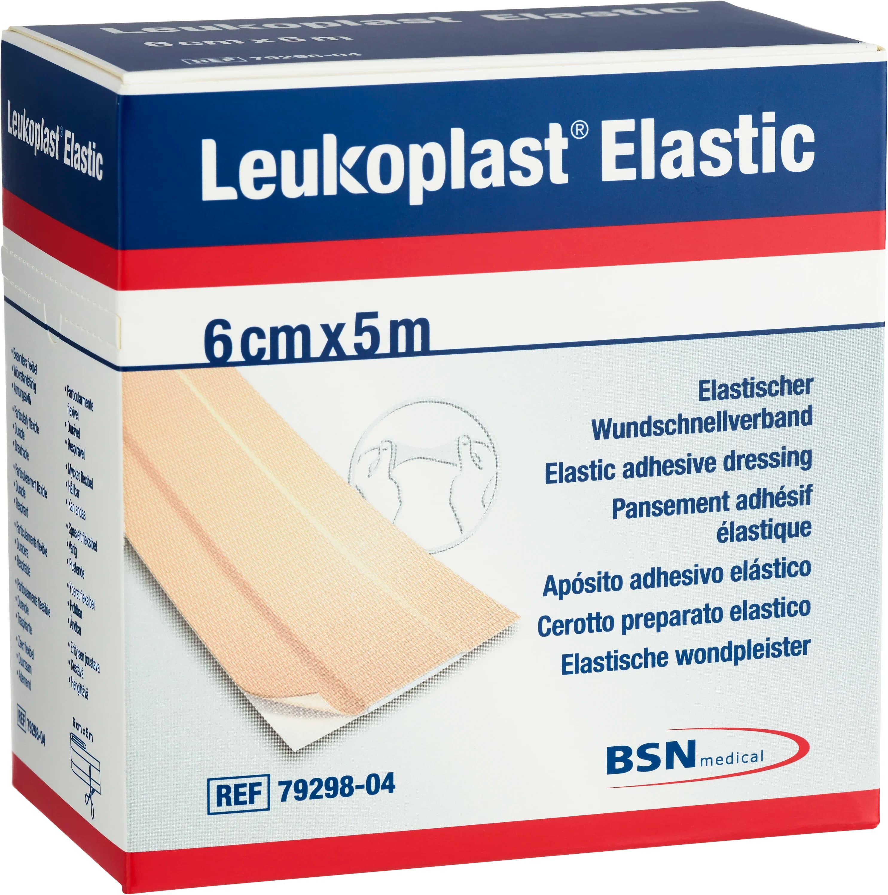 Leukoplast Elastic 6 cm x 5 m 1 st från Leukoplast – köp hos Apotek Hjärtat