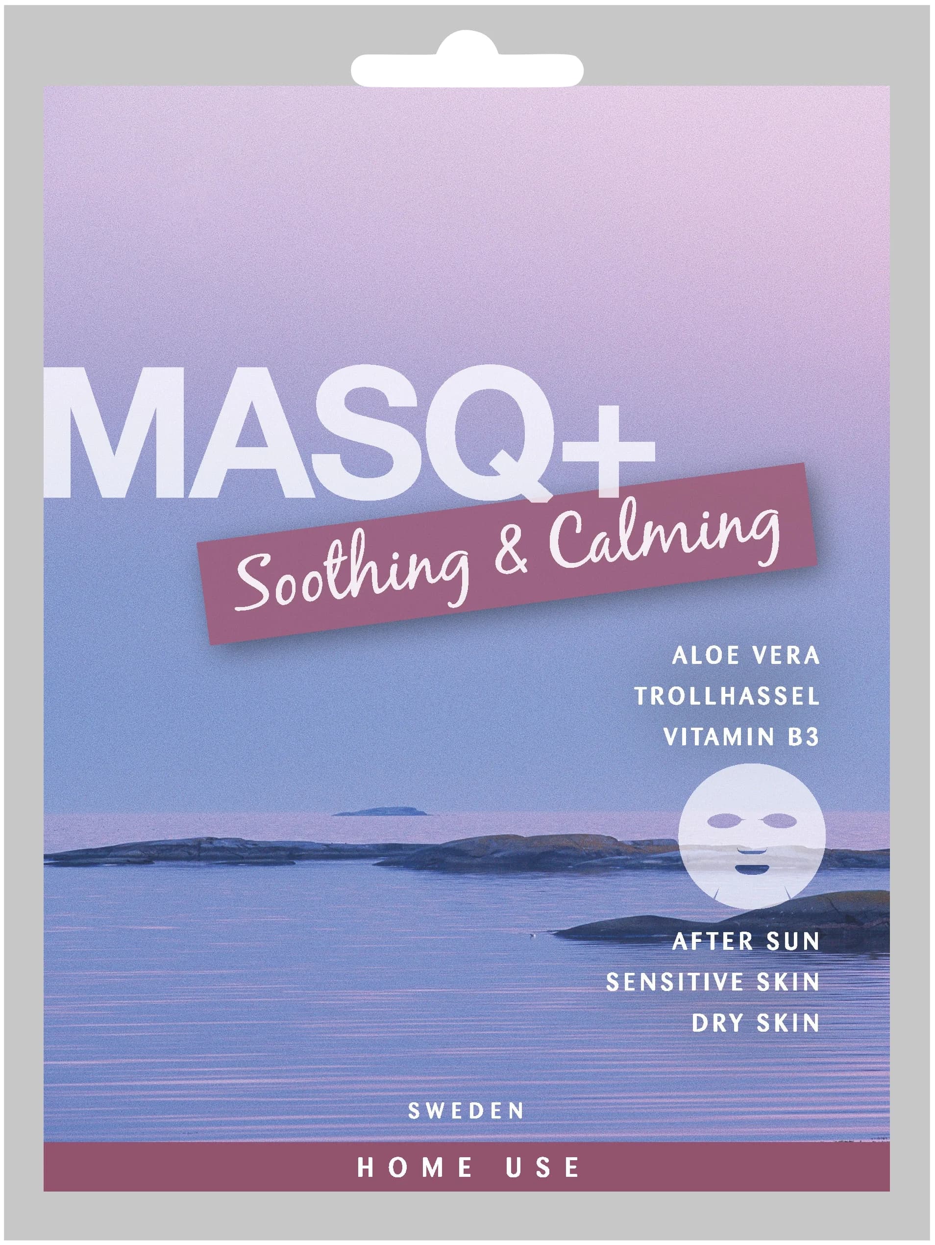 MASQ+ Soothing & Calming Sheet Mask 25 ml 1st från Masq – köp hos Apotek Hjärtat
