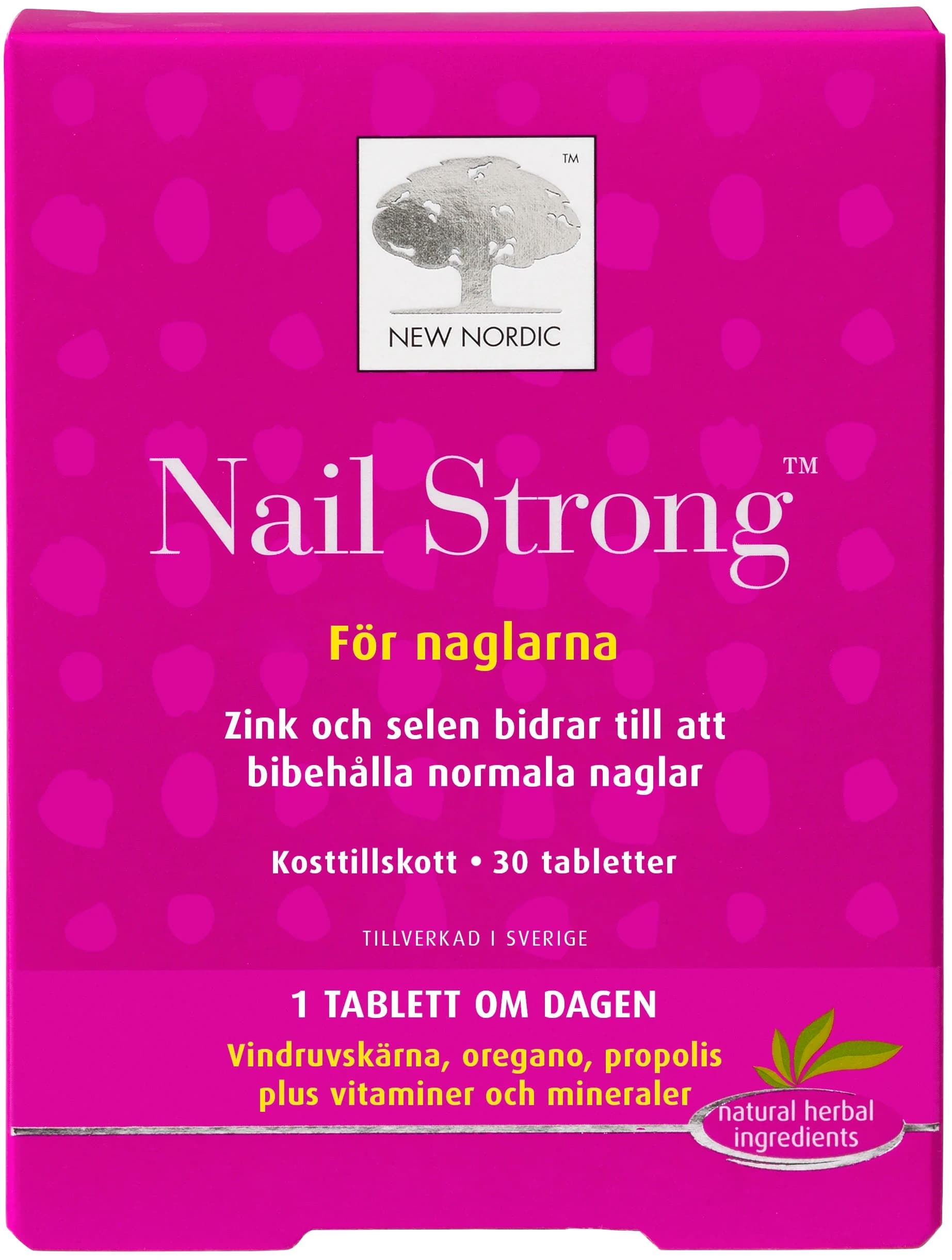 New Nordic Nail Strong Tablett 30 st från New Nordic – köp hos Apotek Hjärtat