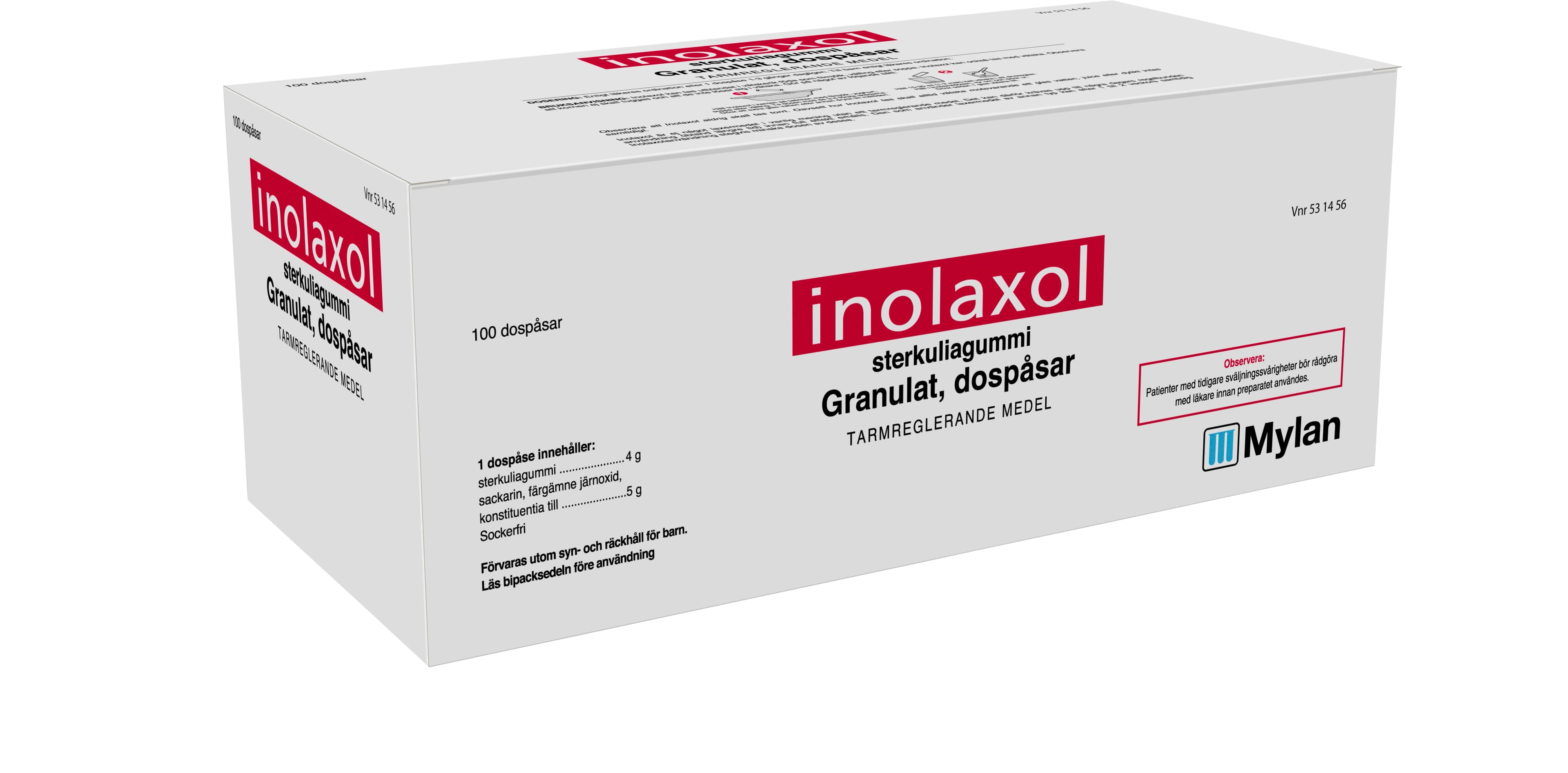 Inolaxol Granulat i dospåse Dospåsar, 100st från Inolaxol – köp hos Apotek Hjärtat