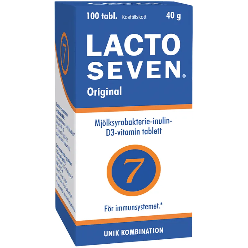 Lacto Seven 100 tabletter från Lacto Seven – köp hos Apotek Hjärtat