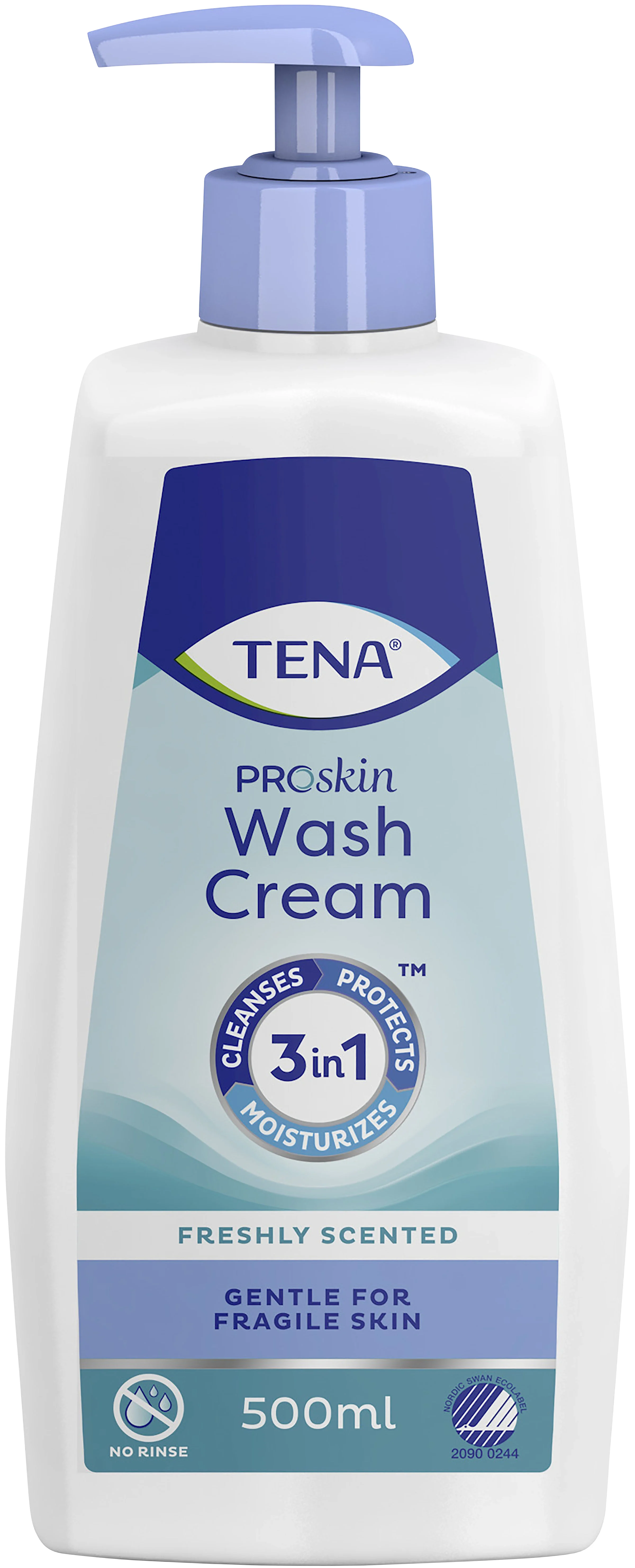 TENA Tvättkräm Pumpflaska 500 ml från Tena – köp hos Apotek Hjärtat
