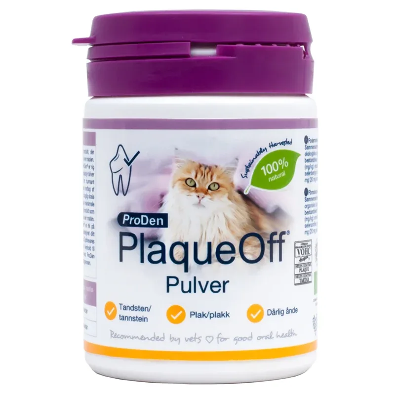 ProDen PlaqueOff Pulver Katt 40 g från ProDen PlaqueOff – köp hos Apotek Hjärtat