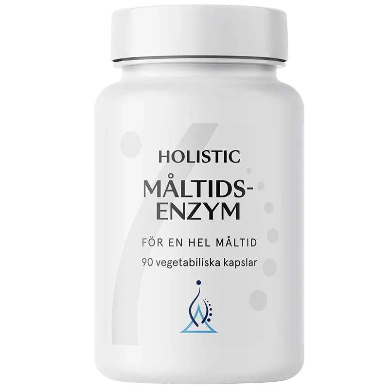 Holistic Måltidsenzym 90 kapslar från Holistic – köp hos Apotek Hjärtat