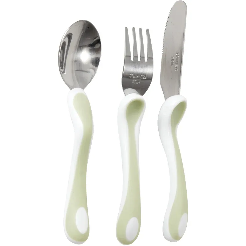 Bambino Eat Like a Pro! Fork, Knife & Spoon Turquoise från Bambino – köp hos Apotek Hjärtat