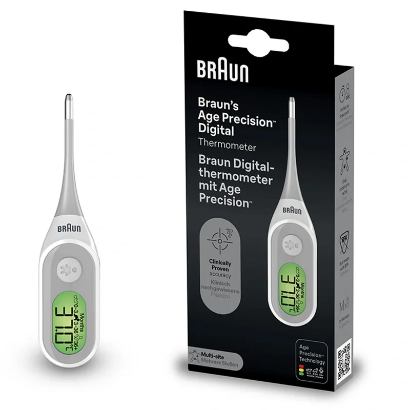 Braun Age Precision digital febertermometer PRT2000 från Braun – köp hos Apotek Hjärtat