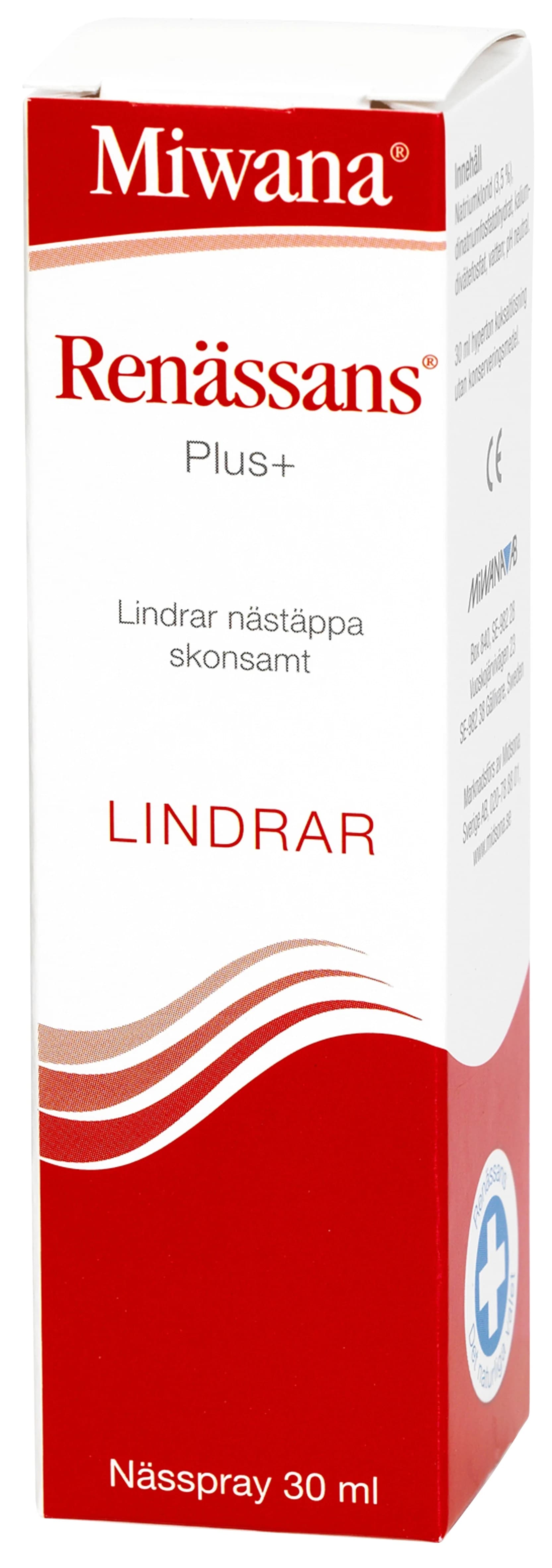 Renässans Plus nässpray 30 ml från Renässans – köp hos Apotek Hjärtat