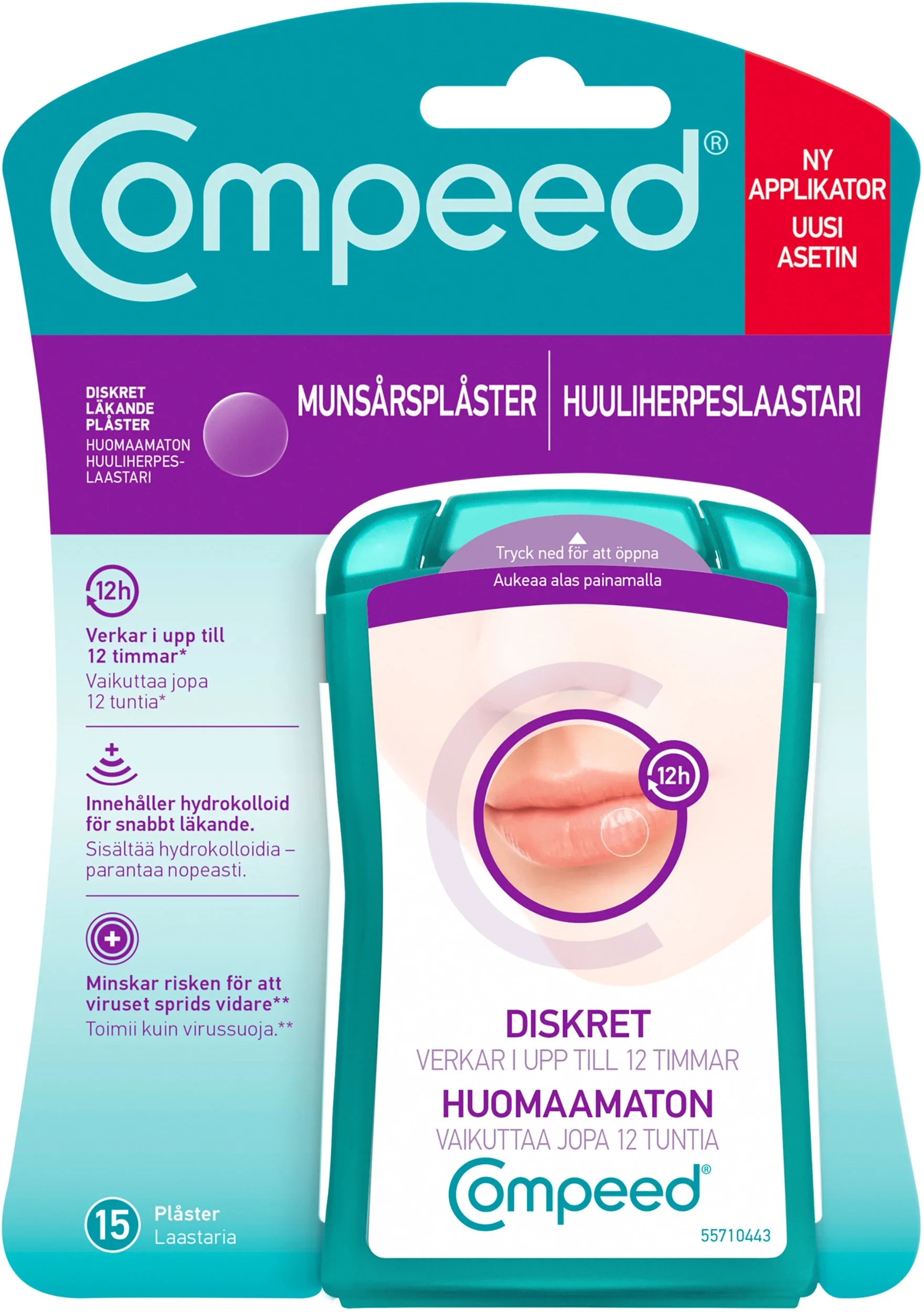 Compeed Munsårsplåster 15 st från Compeed – köp hos Apotek Hjärtat