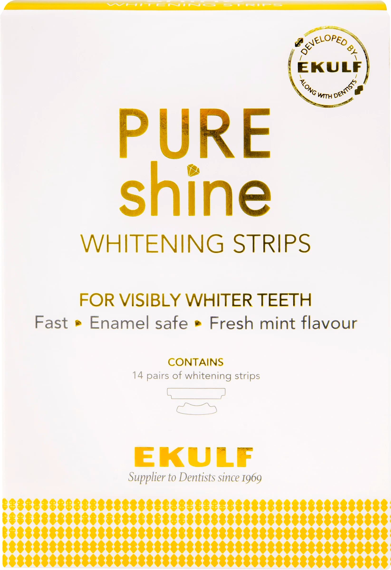 EKULF Pure Shine Whitening Strips Tandremsor 14par från Ekulf – köp hos Apotek Hjärtat