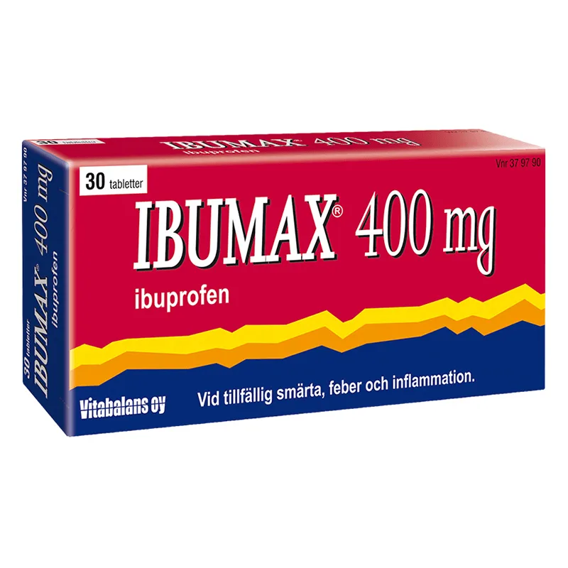 Ibumax Filmdragerad tablett 400mg Blister, 30tabletter från Ibumax – köp hos Apotek Hjärtat
