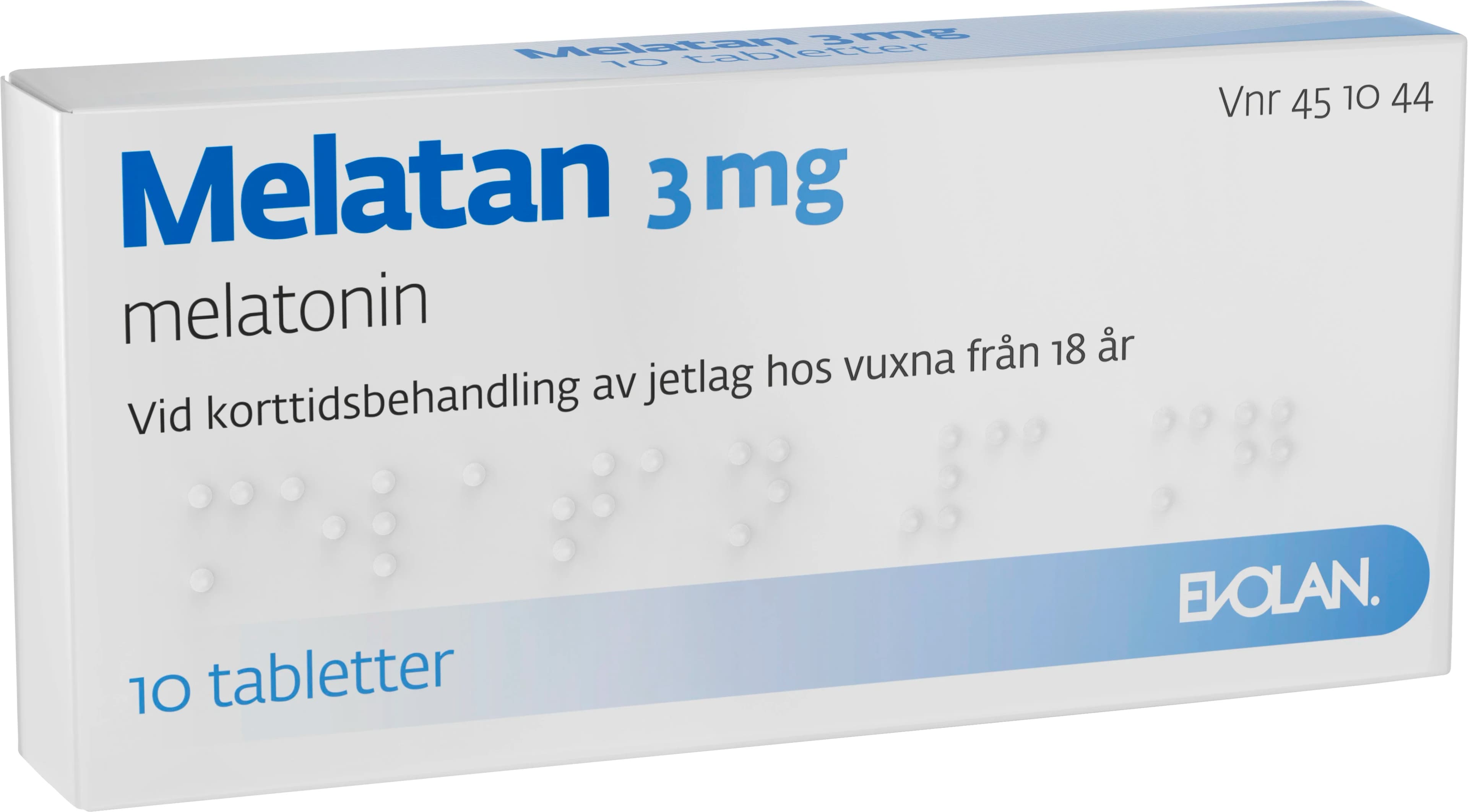 Melatan 3mg Blister 10 tabletter från Melatan – köp hos Apotek Hjärtat