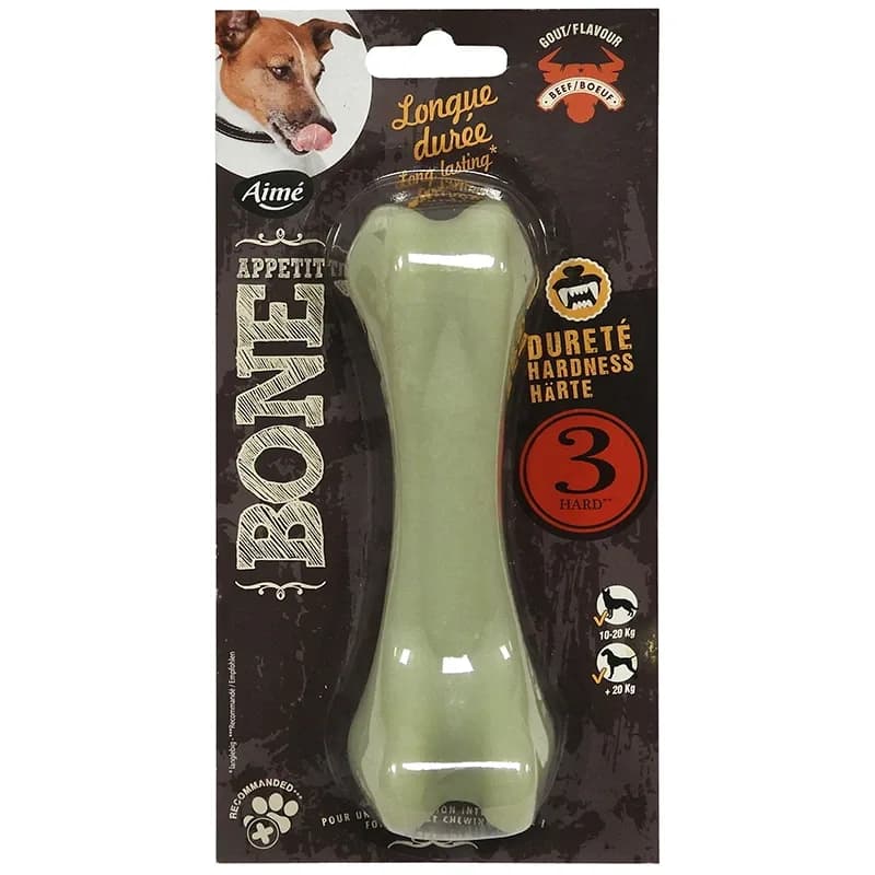 Aimé Bone Appetit Nylontuggben Hårt Medium Beef 15 cm från Aimé – köp hos Apotek Hjärtat