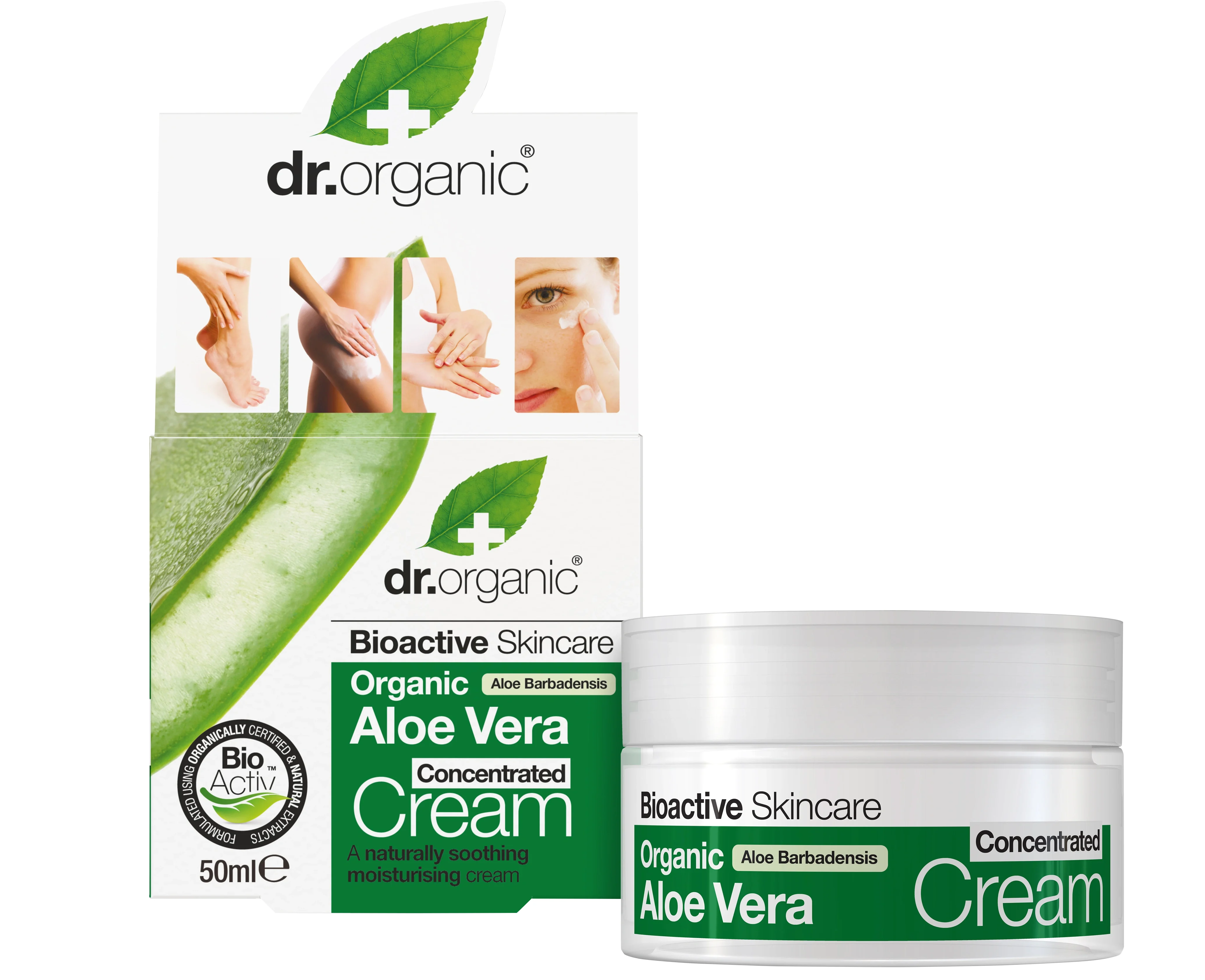 Dr. Organic Aloe Vera Rich Restorative Cream 50 ml från Dr.Organic – köp hos Apotek Hjärtat